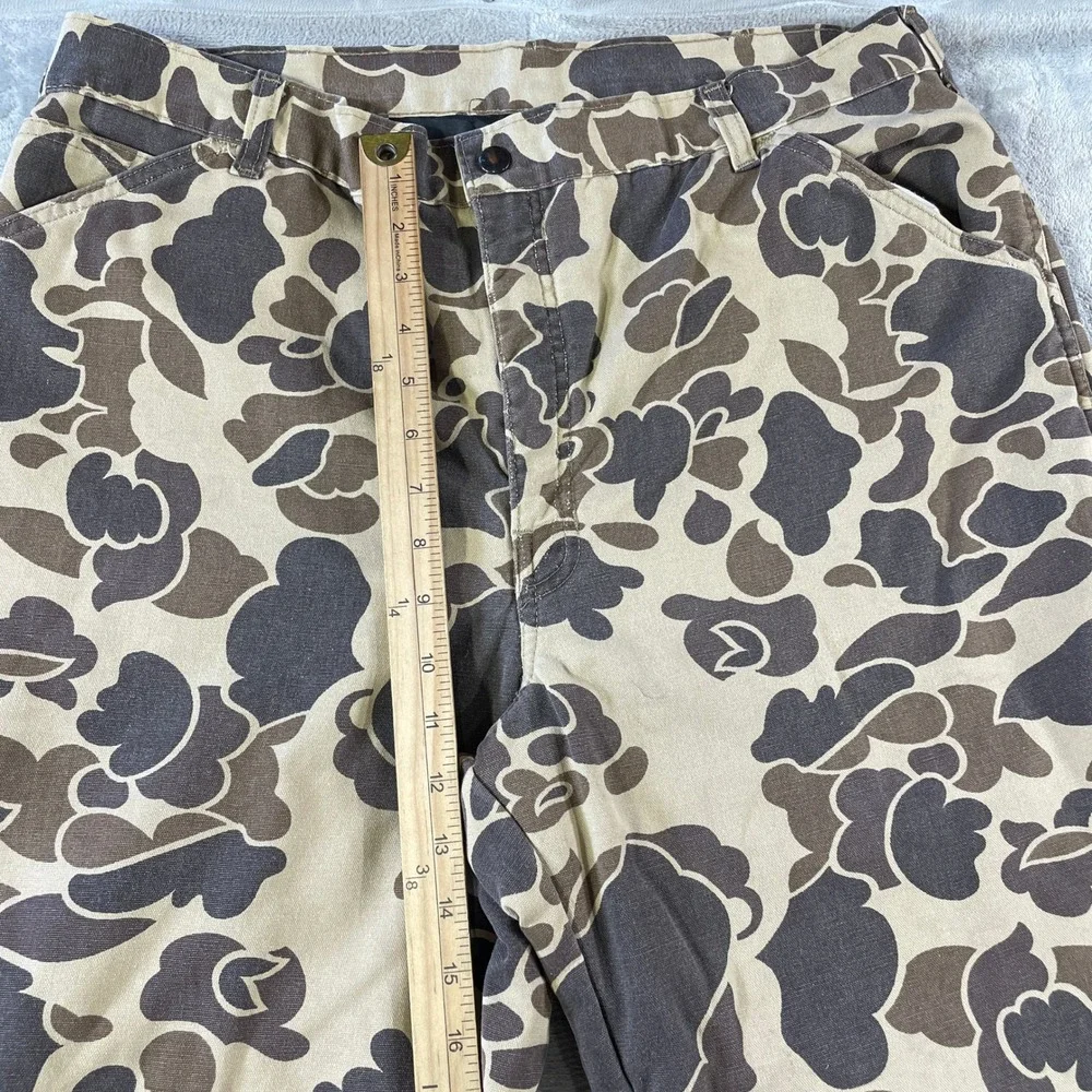 Vintage Walls Blizzard Pruf Pants Mens 38 Insulated Duck Camo Thinsulate USA